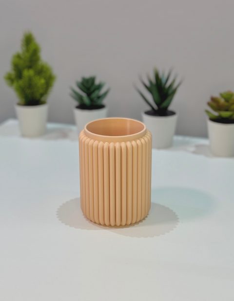 Pastel Renkli Dekoratif Çok Amaçlı Masaüstü Kalemlik Organizer